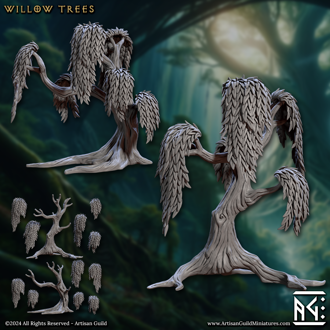 Willow Trees (Barkwraith Spriggans)